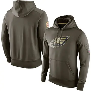 salute to service nfl eagles hoodie