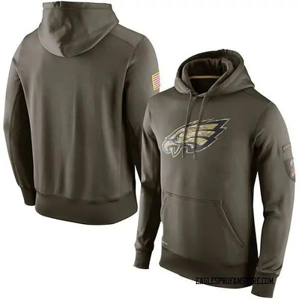 Men's Philadelphia Eagles Olive Salute 