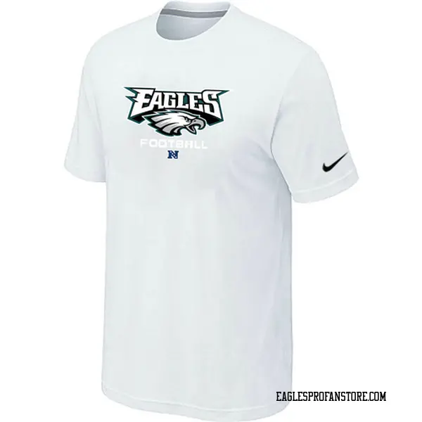 white philadelphia eagles shirt